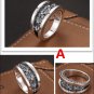 Chrome Hearts Ring S925 Sterling Silver Retro Bevel Cross Anchor Ring ring