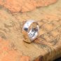 Chrome Hearts Ring S925 Sterling Silver Retro Smooth square personality domineering ring