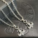 Chrome Hearts Necklace S925 Sterling Silver rock handmade Anchor Necklace