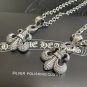 Chrome Hearts Necklace S925 Sterling Silver rock handmade Anchor Necklace