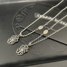 Chrome Hearts Necklace S925 Sterling Silver Eternal flower vine openwork holy sword pendant Necklace