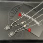 Chrome Hearts Necklace S925 Sterling Silver Eternal flower vine openwork holy sword pendant Necklace