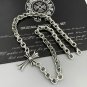 Chrome Hearts Necklace Punk Personality Trend Hip Hop Vintage Cross Letter Necklace