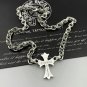 Chrome Hearts Necklace Punk Personality Trend Hip Hop Vintage Cross Letter Necklace