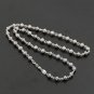 Chrome Hearts Cross orb necklace collarbone chain fashion jumper chain S925 Sterling Silver necklace