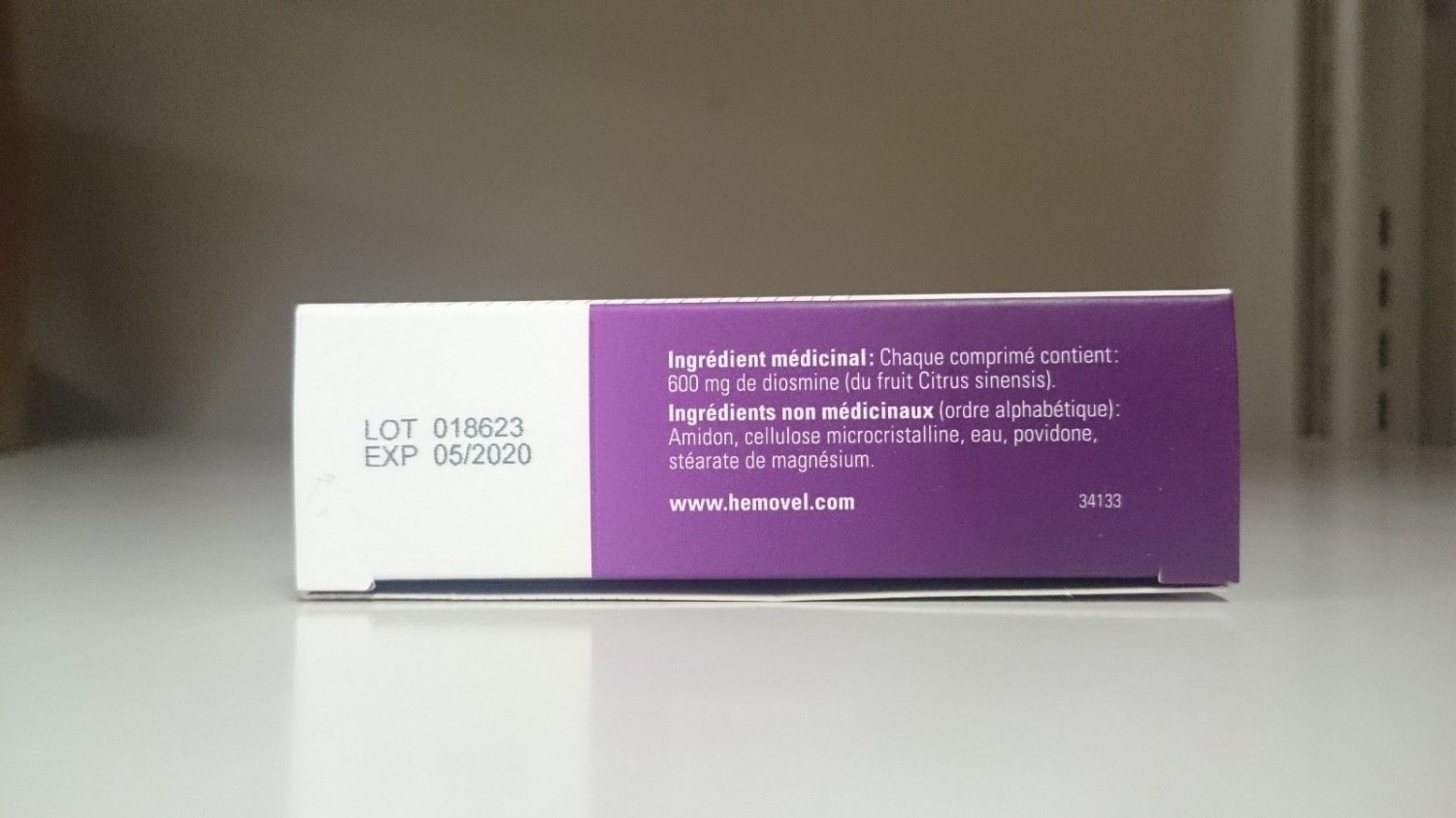 Hemovel Oral Treatment Hemorrhoids From Canada