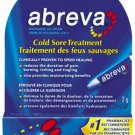 CANADA ABREVA COLD SORE TUBE TREATMENT