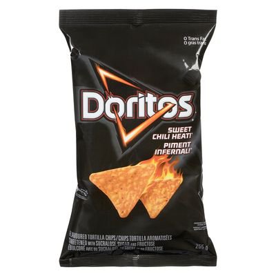 DORITOS Sweet chili heat tortilla chips 255 g X 4 From canada