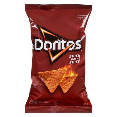 Doritos Spicy Nacho Tortilla Chips 255 G X 4 From Canada