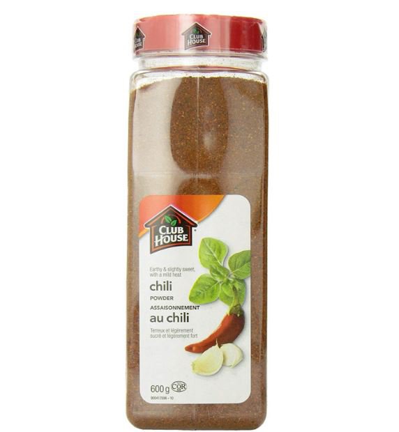 Club House Chili Powder, 600 G imported from Canada