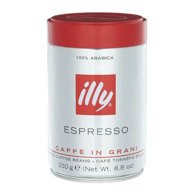 Illy Dark Roast Espresso Machine Coffee 250G 100% Arabica Made in Italy From Canada