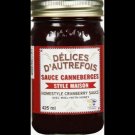 Gourmet DÉLICES D'AUTREFOIS Homestyle Cranberry Sauce with Honey 425 g X4 From Canada Gourmet DÉLICES D'AUTREFOIS Homestyle Cranberry Sauce with Honey 425 g X4 From Canada