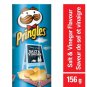 PRINGLES Salt & vinegar potato chips 156 g X2 cans From Canada