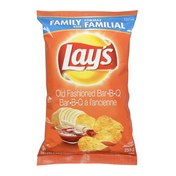 LAY`S Family size old fashioned Bar-B-Q chips 255 gr From Canada