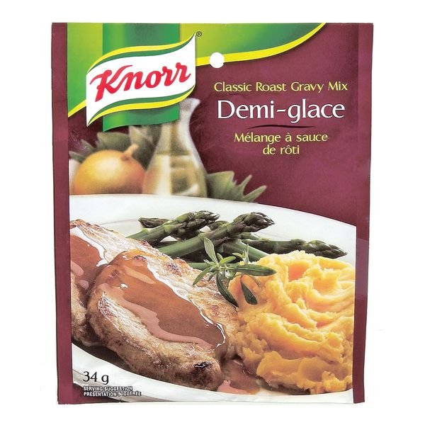 KNORR Demiglace classic roast gravy mix 34g x6 bags From canada