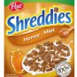 HONEY Shreddies Family Size Grocery Store FRESH CANADIAN 540 g