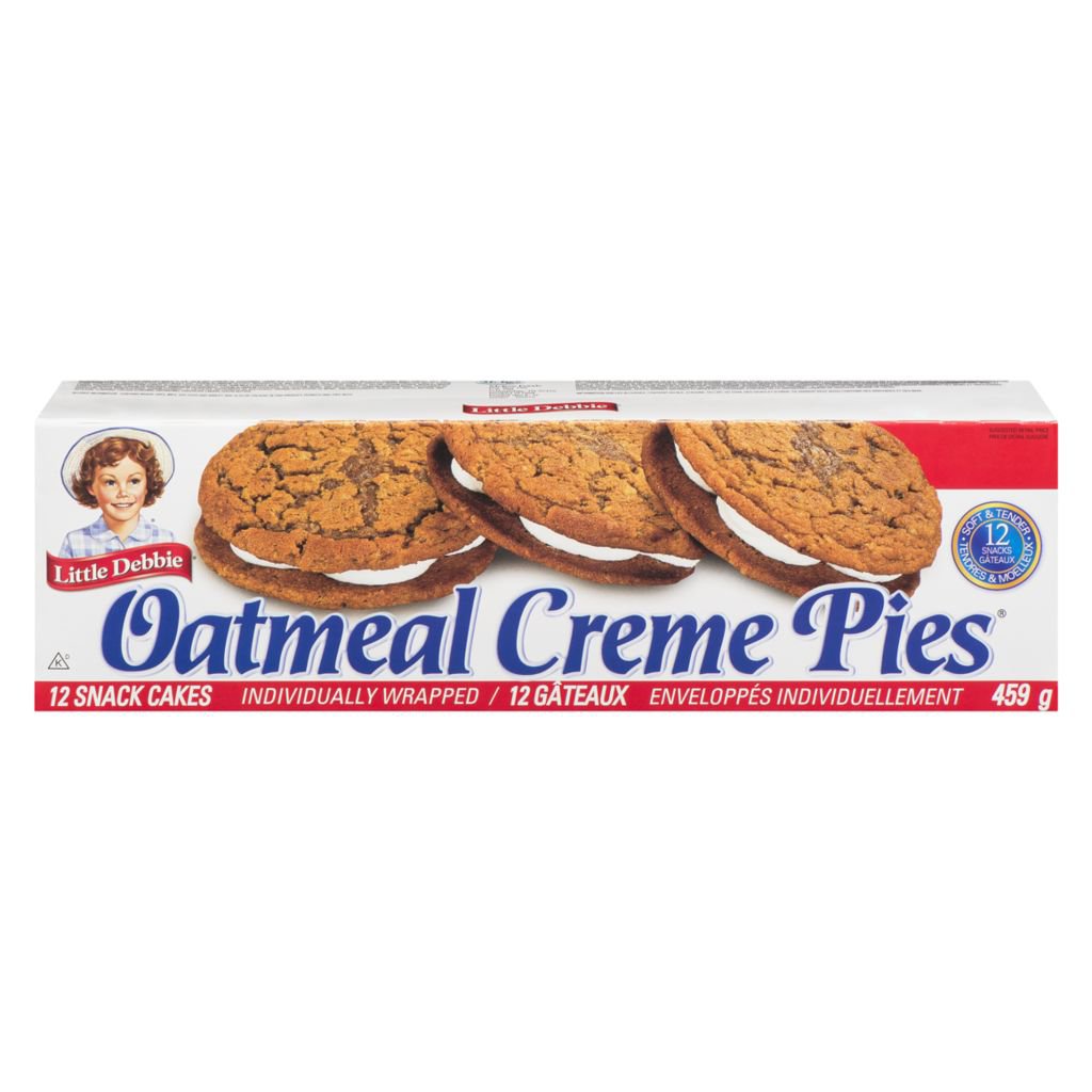 Little Debbie Oatmeal Creme Pies 2 X 12 Count Boxes From Canada