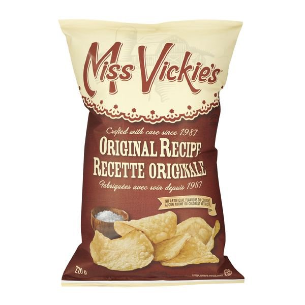 Miss Vickie's Original Recipe Potato Chips 200 g X From canada