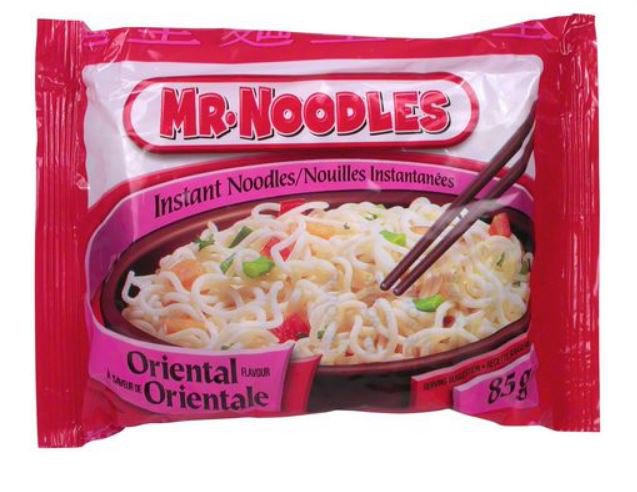 Mr Noodles Oriental Flavour Instant Noodles 24 x 85g From Canada.