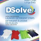 DSolve 100 Load Eco -frienly Laundry Detergent Strip no Scent Made in canada DSolve 100 Load Eco -frienly Laundry Detergent Strip no Scent Made in canada