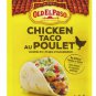 12 X OLD EL PASO Chicken Taco Seasoning 24 g From Canada