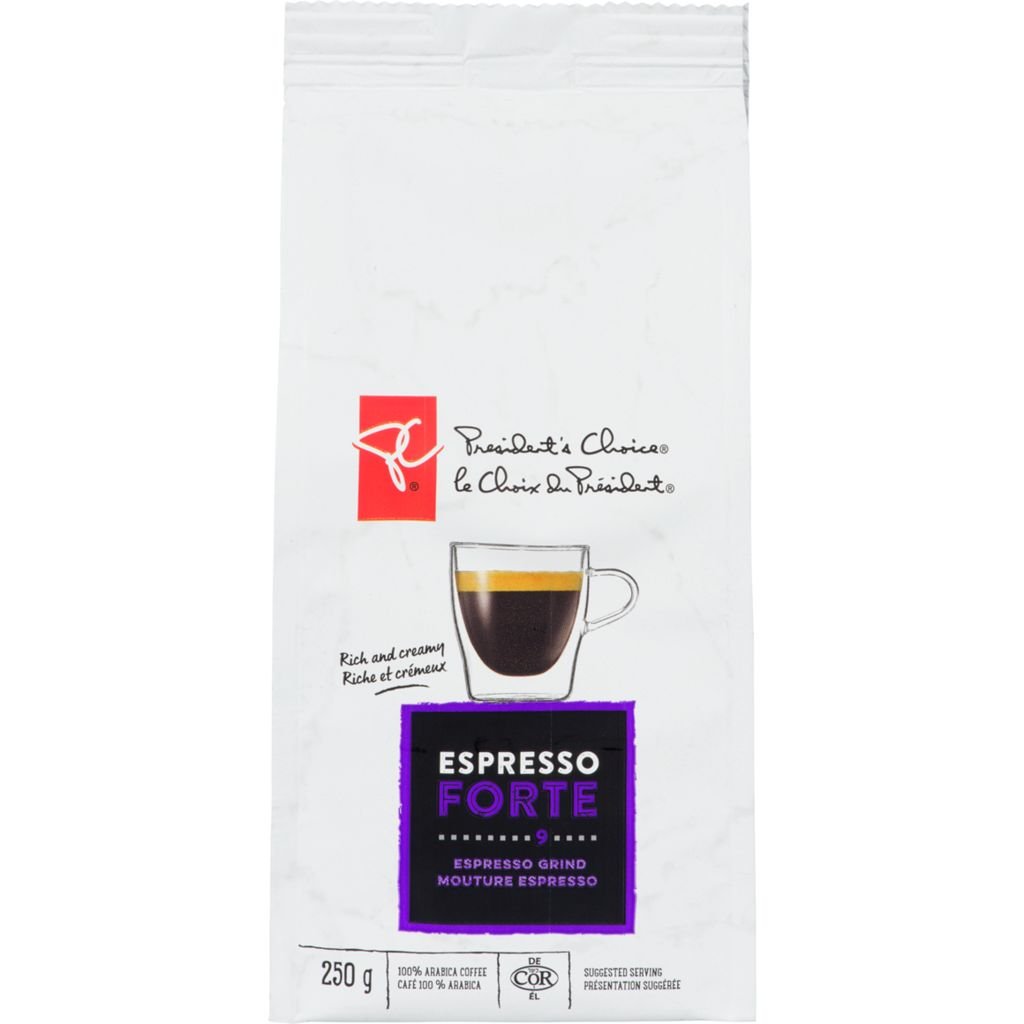 PC Espresso Forte Espresso Grind Coffee 250g From Canada