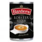 Baxter's Luxury Lobster & Seafood Bisque Soup 6 cans Scottish Made From Canada