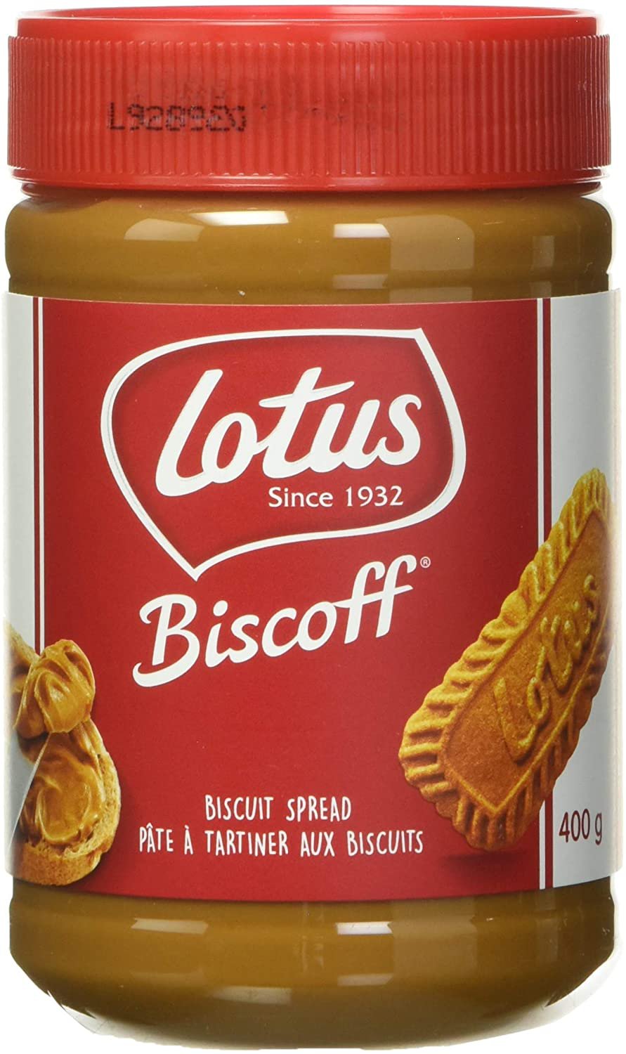 Lotus Biscoff Soft Biscuit Spread, Caramel, 400 Grams from Canada