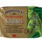 Brunswick Sardines with Hot Peppers 12 tins From Canada