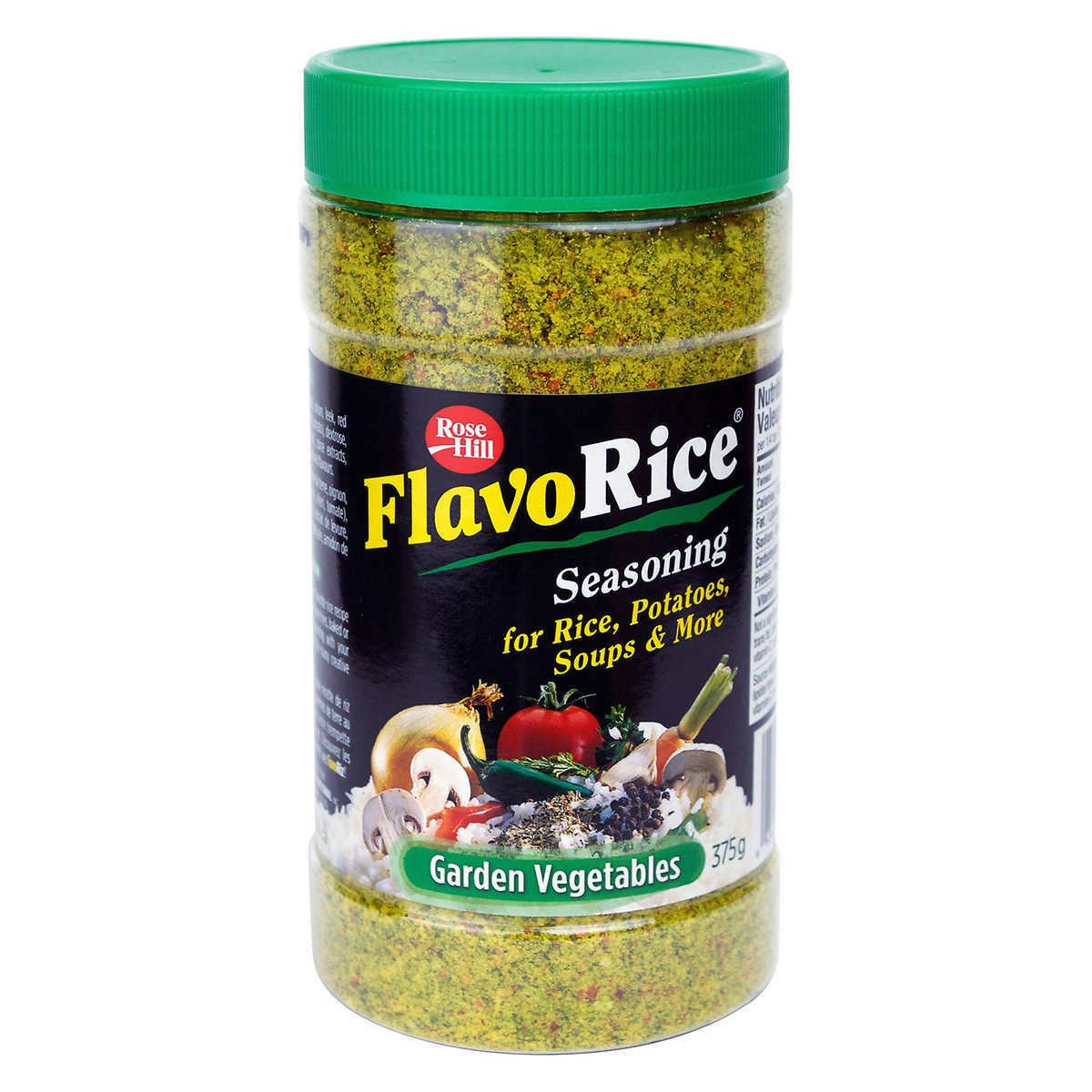 Rose Hill Flavo Rice Garden Vegetables Seasoning, 375g EACH from Canada