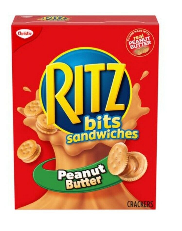 8 X boxes  Ritz Bits Peanut Butter Sandwich Crackers 180 g from CANADA