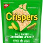 Crispers Dill Pickle Crackers 145g, Pack of 12 Baked in canada