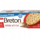 4 X Breton Gluten Free Original with Flax Crackers, Dare -From Canada