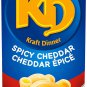 Kraft Dinner Spicy Cheddar Macaroni & Cheese, 156g (Pack of 12) From Canada