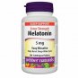 300 Webber Naturals Melatonin 5 mg Extra Strength Easy Dissolve, 300 Sublingual Tablets- cp