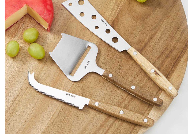 Elite 3-Pc Cheese Knife Set -From Canada-st