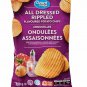 10 Bags Of Great Value All Dressed Rippled Chips Size 200g from Canada