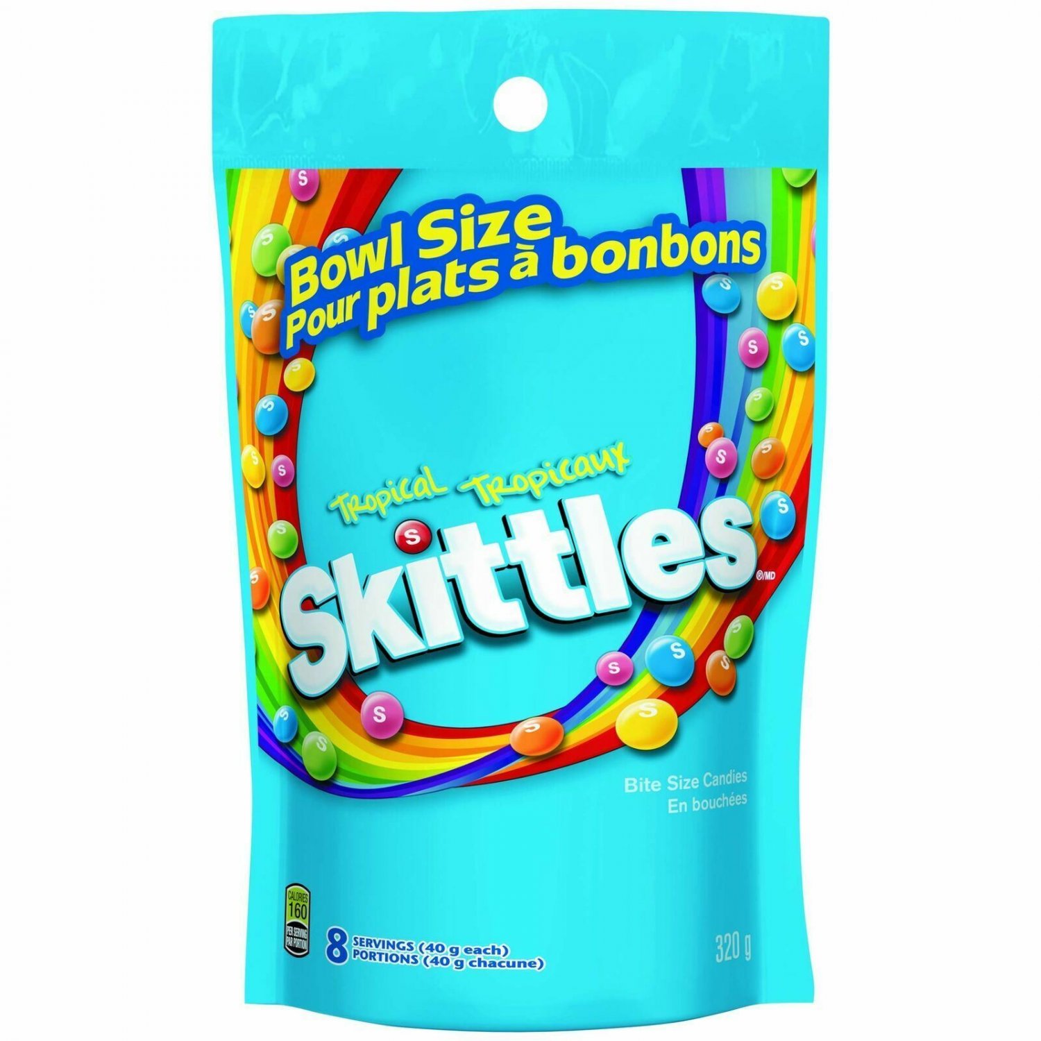 Skittles Tropical, Mega Pack, 320g/11.28oz {Imported from Canada}