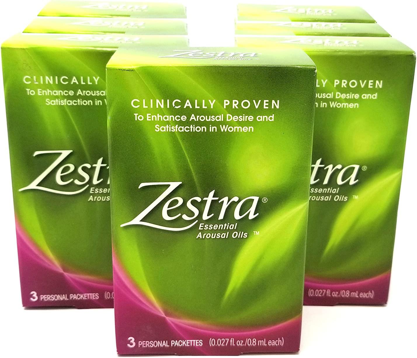 Zestra Essential Arousal Oils 3 Single Dose Packets 0.8m X 3