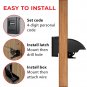 YARDLOCK Keyless Gatelock, Secure Gate Lock (MBX-2016Y-3ESF) From Casnada