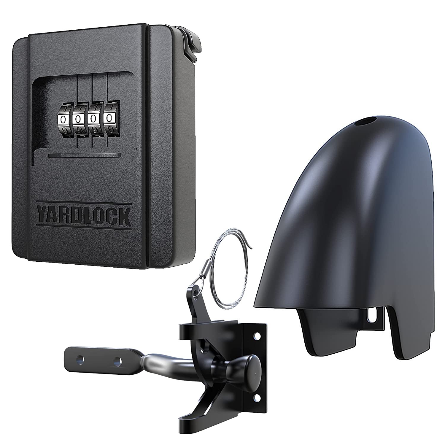 YARDLOCK Keyless Gatelock, Secure Gate Lock (MBX-2016Y-3ESF) From Casnada