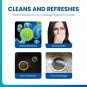 Maravello Extra-Strength Sink Disposal Cleaner with APPLE Scent, Foaming Formula, 24 Tablets