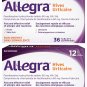 Allegra- LOW DOSE - Hives & skin itch -12hour- Non Drowsy-72 cap