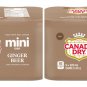 12 or 24 Cans of Canada Dry Ginger Beer Soft Drink 222ml Each Mini Cans From Canada