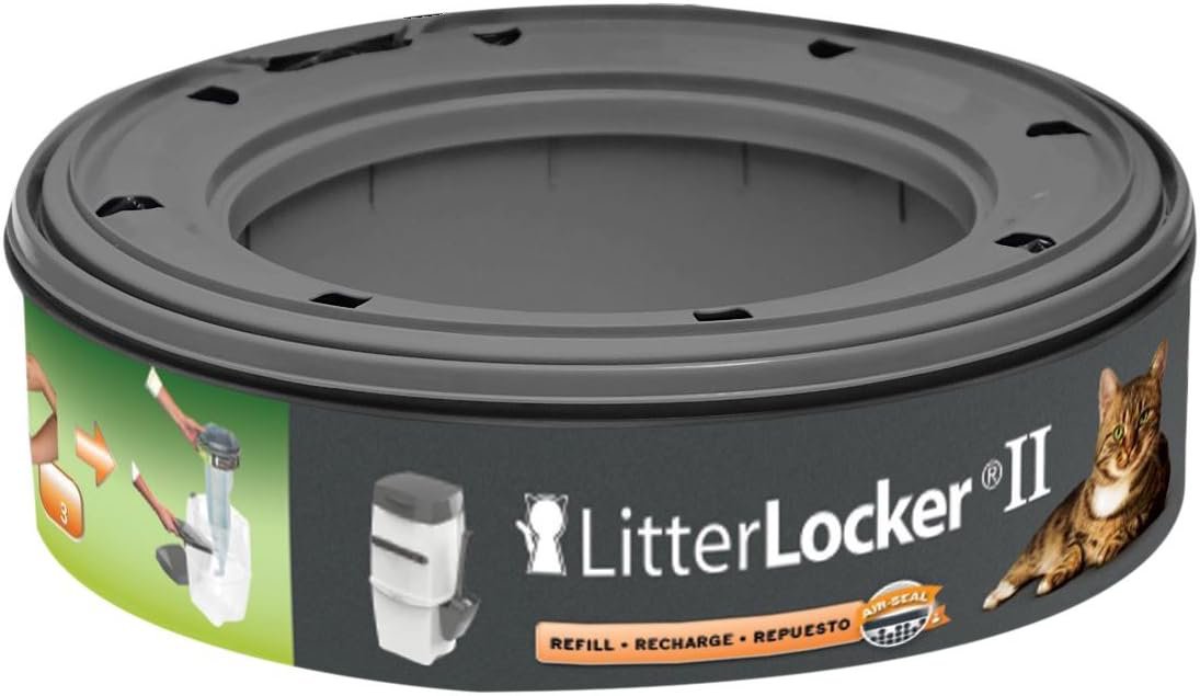 Litter Locker II Refill Odor Barrier Litter Locker Refill-12 count- From Canada