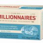 CLUB DES MILLIONNAIRES Skinless boneless sardines in water 124 G  x12 Tins From Canada
