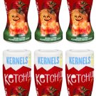 Kernels Popcorn Seasoning  Ketchup 125g  (6 Pack) (Imported from Canada)