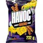 3 Bags of Havoc Smoky Nacho Twisted Corn Chips 232g Each - NEW!