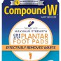 Compound W Wart Remover, Maximum Strength, 20 One Step Pads for Feet