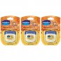 Pack of (3) New Vaseline Lip Therapy Lip Balm, Creme Brulee 0.25 oz